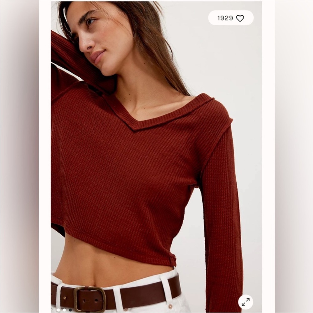 Free people We the free Manchester
Long Sleeve. NWT. Cherry mahogany L - Picture 3 of 10